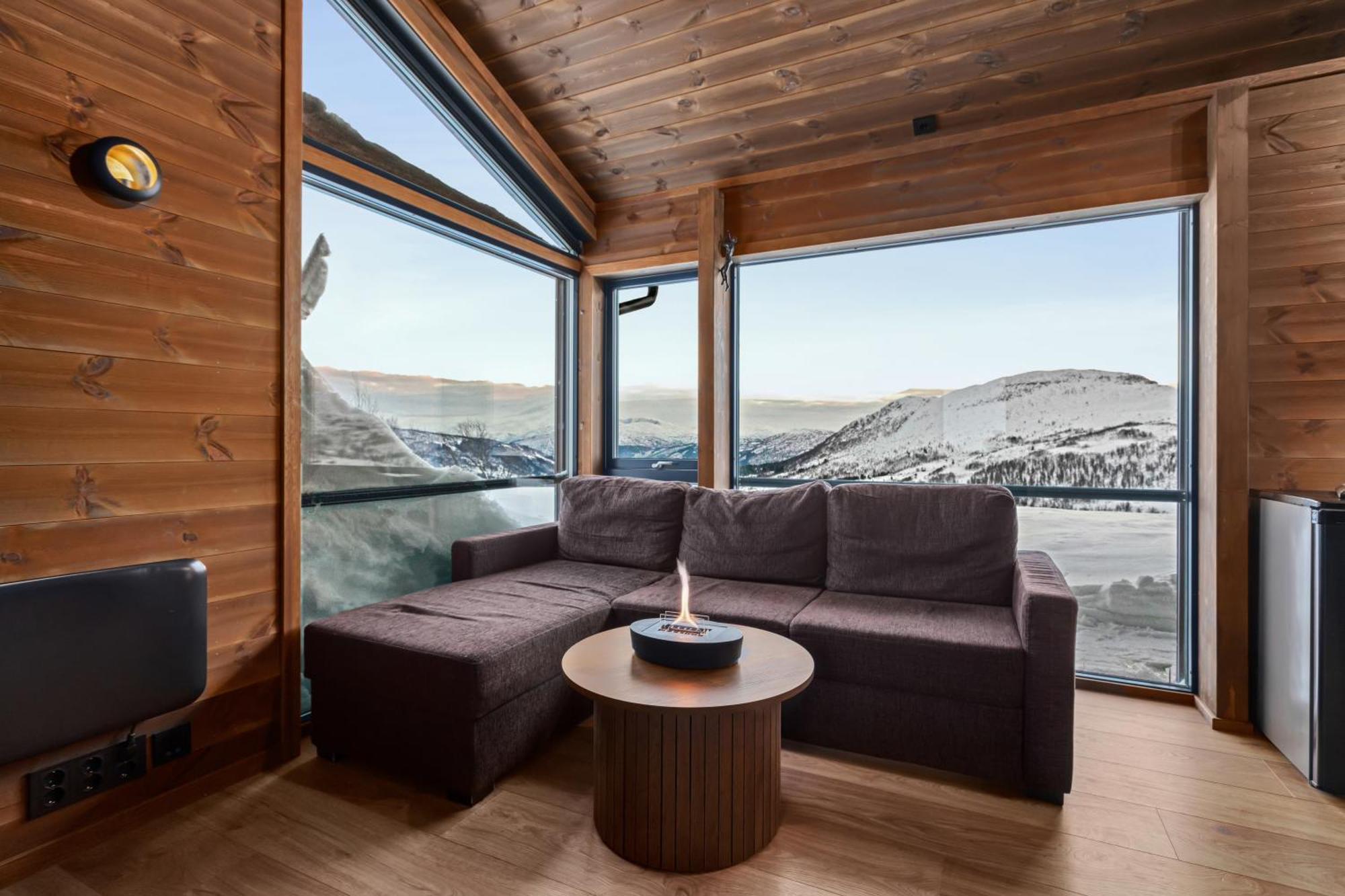 Exclusive Mountain Cabin With Spectacular Views At The Top Of Hodlekve With Possibility Of Extra Unit Sogndal Exterior photo