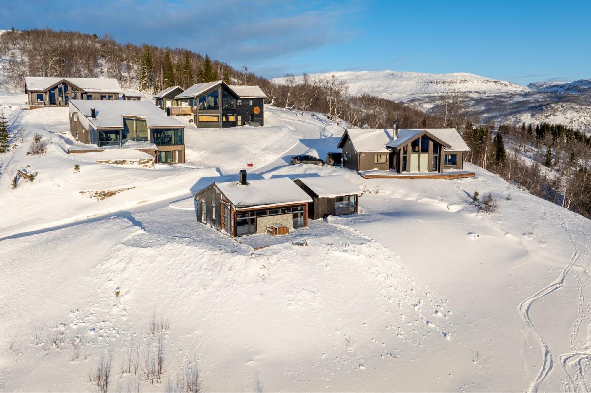 Exclusive Mountain Cabin With Spectacular Views At The Top Of Hodlekve With Possibility Of Extra Unit Sogndal Exterior photo