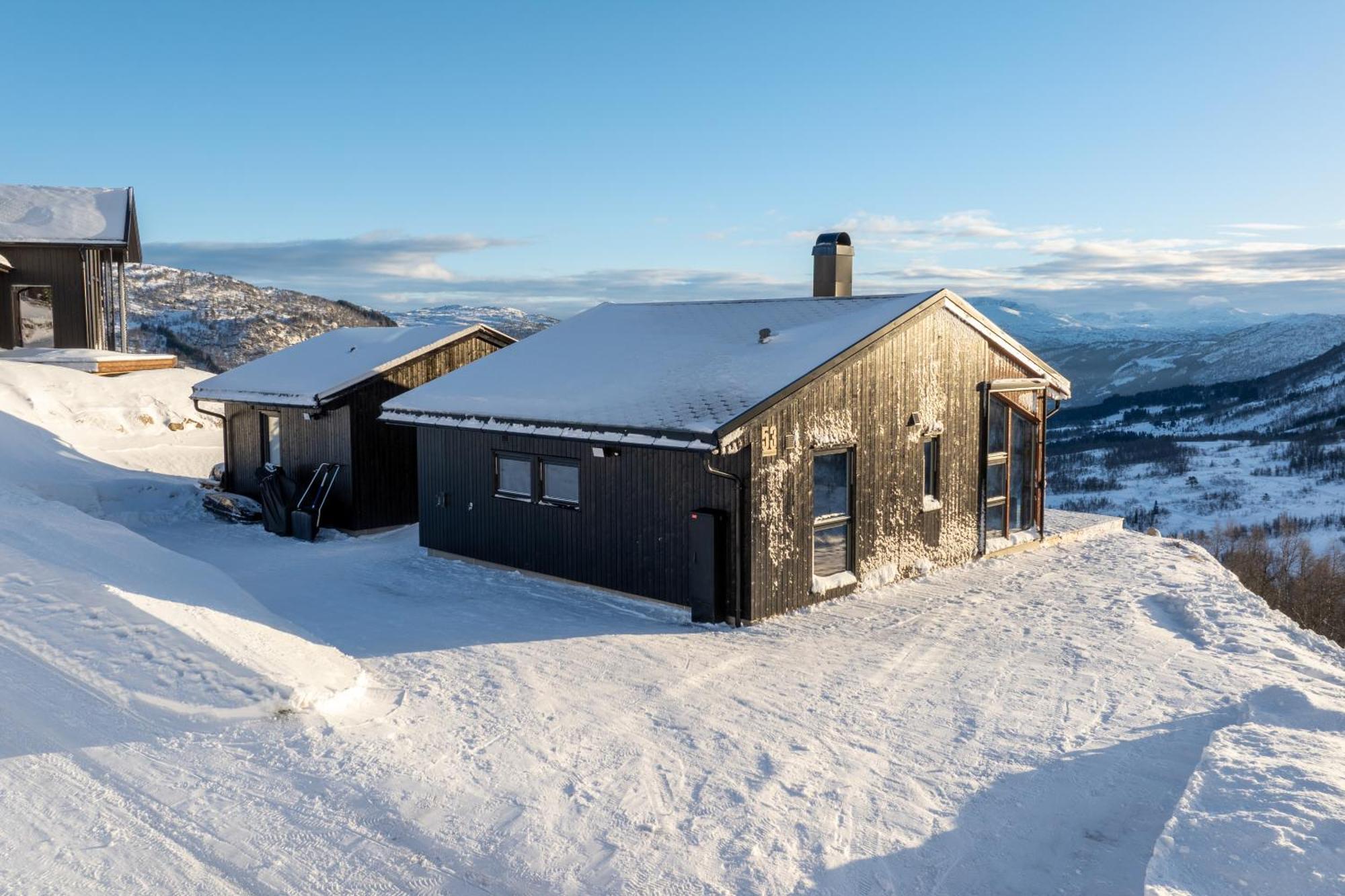 Exclusive Mountain Cabin With Spectacular Views At The Top Of Hodlekve With Possibility Of Extra Unit Sogndal Exterior photo